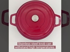 potenciômetro do marisco do ferro fundido do esmalte