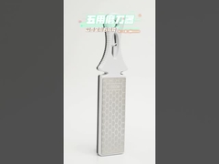 Grão 5 - em - 1 400 polonês da faca de Diamond Knife Sharpener Double Sided