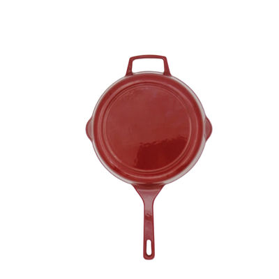 O esmalte multifuncional revestiu a frigideira 26cm para o cozimento de acampamento