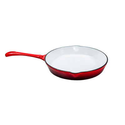 10 da polegada GV ISO9006 de Pan For Omelettes BSCI da fritada do ferro fundido da vara não