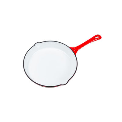 10 da polegada GV ISO9006 de Pan For Omelettes BSCI da fritada do ferro fundido da vara não