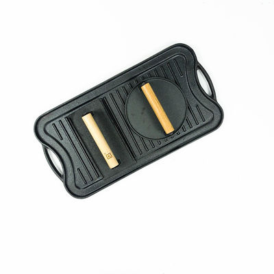 Matt Black Kitchen Cookware Accessories imprensa do hamburguer do ferro fundido de 7 polegadas