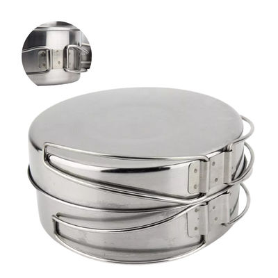 Aço 4pcs/Set do OEM &amp; do ODM Stanley Camping Cooking Set Stainless