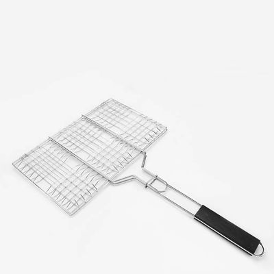 Os acessórios de aço inoxidável do Cookware da cozinha soldaram a cesta da rede da grade do assado