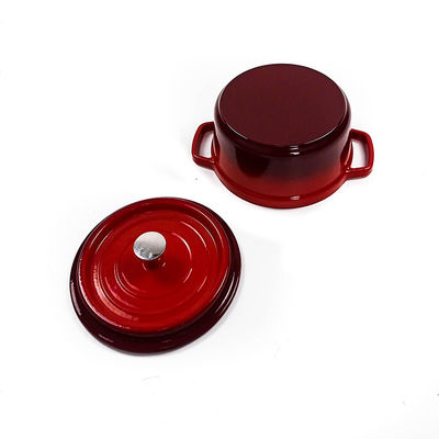 Ferro fundido clássico Oven Cocotte Enamel Coating holandês do ODM do OEM