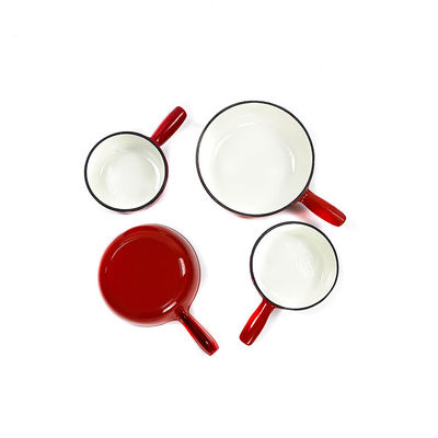 potenciômetro do fondue de queijo do ferro fundido de 21cm 12 libras duráveis e duradouros