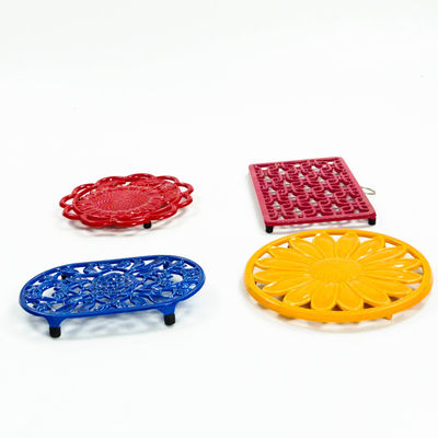 imprensa profissional do hamburguer do ferro fundido de 18x0.9cm 7 polegadas pre temperado