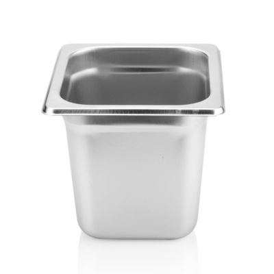 o Cookware de aço inoxidável de 325×265×150mm ajusta bandejas comerciais do hotel para servir o alimento