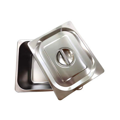 O Cookware de aço inoxidável do produto comestível ajusta 6 de múltiplos propósitos na bandeja do hotel