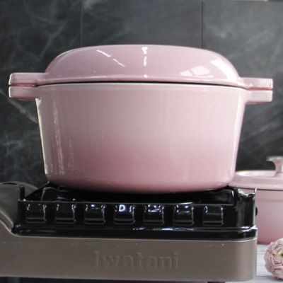 Sete de utensílios de cozinha de forno holandês duplo 2 em 1