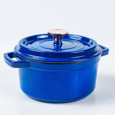 Forno holandês esmaltado colorido 18/20/22/24/26cm do ferro fundido