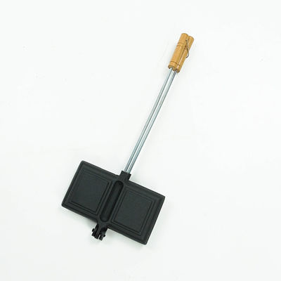 Resistência pre temperado da alta temperatura da bandeja 20.5*11cm do sanduíche do ferro fundido