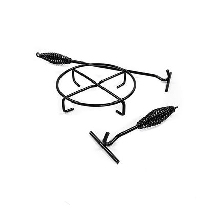 O OEM temperou pre o Cookware do ferro fundido ajustado acampando