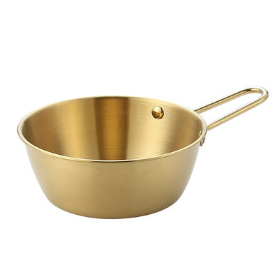 O Cookware 304 de aço inoxidável ajusta a bacia para servir Makgeolli