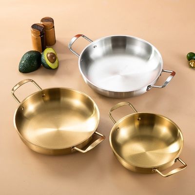 o Cookware de aço inoxidável da prova da oxidação ajusta o produto comestível de aço inoxidável de 304 potenciômetros