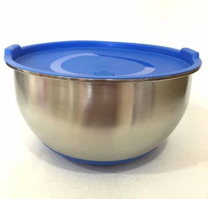O Cookware de aço inoxidável lustrado ajusta a bacia de salada resistente da oxidação de aço inoxidável