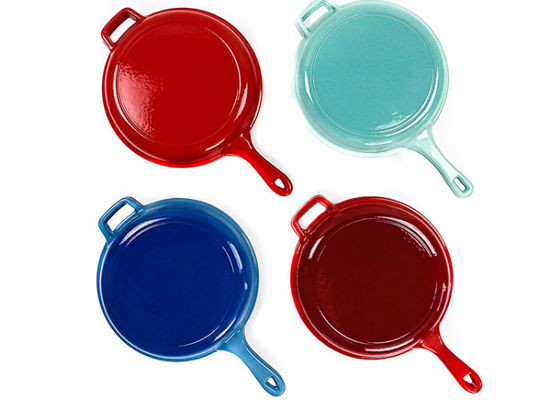 Frigideira feita sob encomenda BSCI/SGS/ISO9001 da caçarola do ferro fundido 3.2Qt