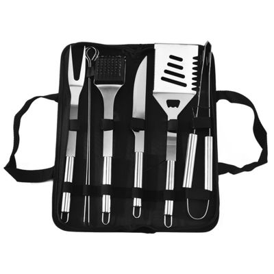 ASSADO portátil de 7 partes que acampa cozinhando o grupo 788.5g para o churrasco exterior
