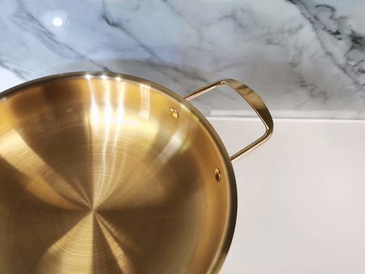 o Cookware de aço inoxidável da prova da oxidação ajusta o produto comestível de aço inoxidável de 304 potenciômetros