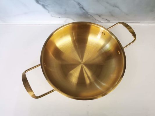 o Cookware de aço inoxidável da prova da oxidação ajusta o produto comestível de aço inoxidável de 304 potenciômetros