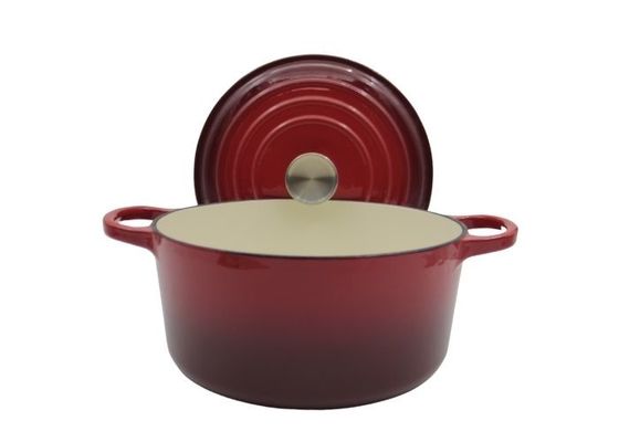 Esmalte o ferro fundido Stew Pot For Kitchenware da caçarola do ferro fundido