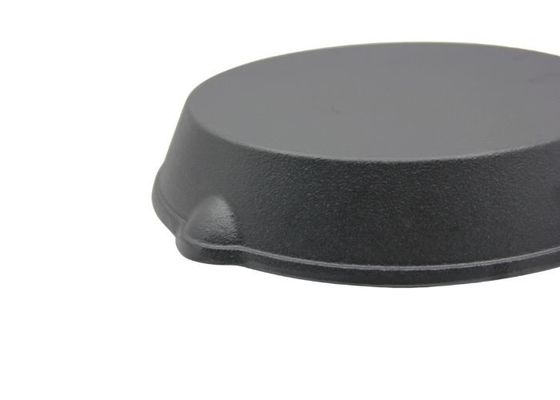 Frigideira da frigideira profunda do ferro fundido de 12 polegadas grande para refeições da família