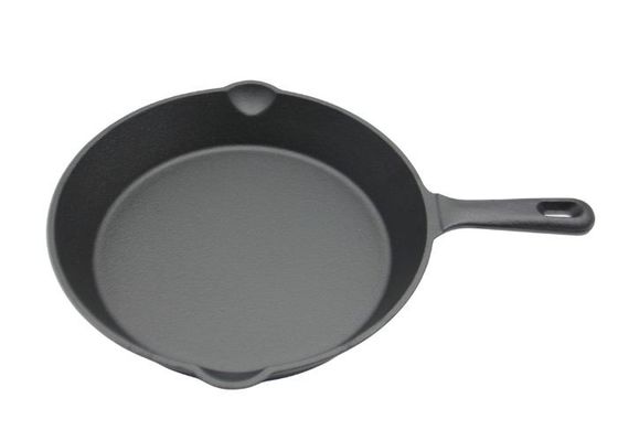 ferro fundido de 16cm que frita Pan Deep Cast Iron Skillet para a fritura da agitação