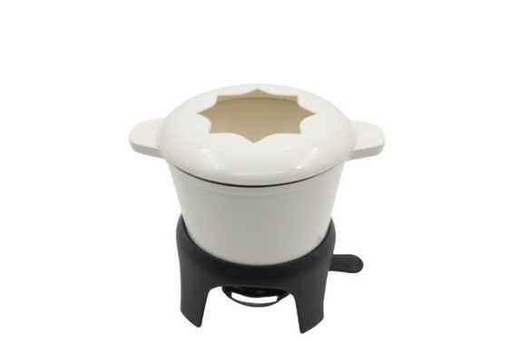 Potenciômetros feitos sob encomenda do fondue de queijo do revestimento esmaltado vara de 1,5 quartos não
