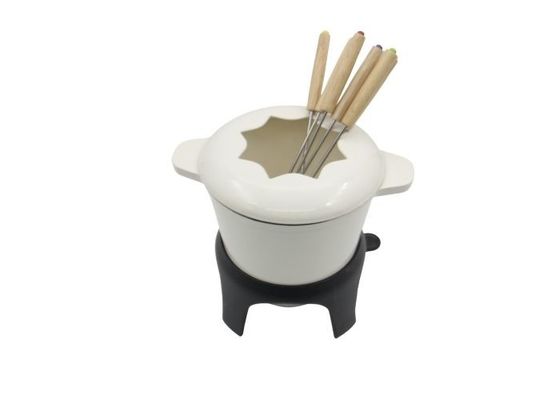Potenciômetros feitos sob encomenda do fondue de queijo do revestimento esmaltado vara de 1,5 quartos não