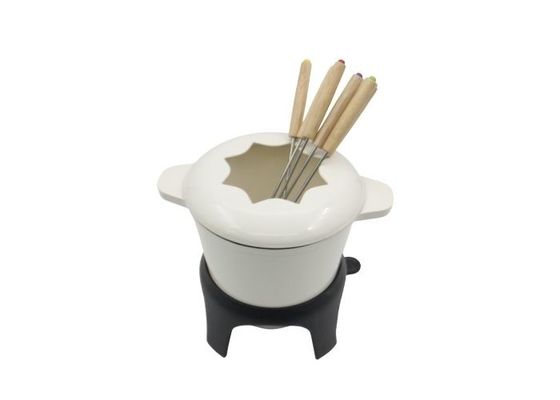 Potenciômetros feitos sob encomenda do fondue de queijo do revestimento esmaltado vara de 1,5 quartos não