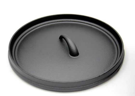 Caçarola esmaltada do ferro fundido do ferro fundido do OEM potenciômetro holandês para acampar