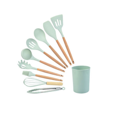 Grupo do utensílio da cozinha do silicone dos acessórios do Cookware da cozinha do OEM BSCI