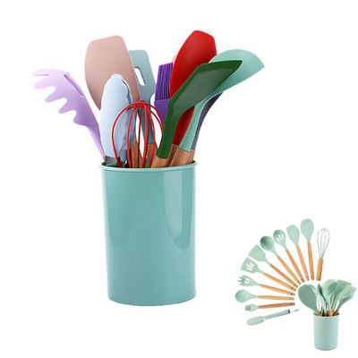 Utensílios de cozimento não-aderentes do silicone do produto comestível ajustados para suportar altas temperaturas