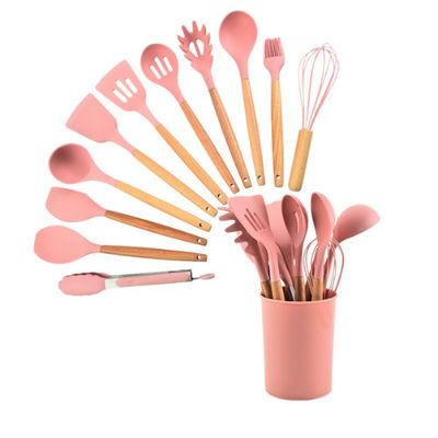 Utensílios personalizados da cozinha do silicone dos acessórios do Cookware da cozinha com suporte