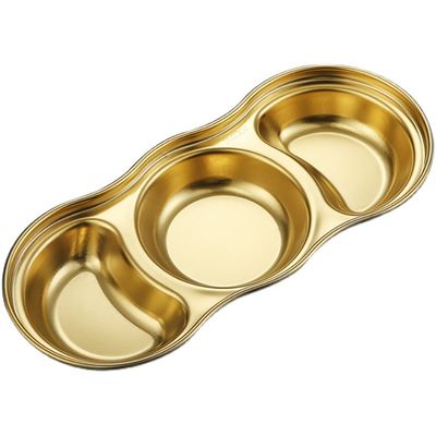 Molho de tempero dividido de aço inoxidável de molho OEM &amp; ODM para restaurante em casa