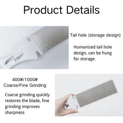 Grão 5 - em - 1 400 polonês da faca de Diamond Knife Sharpener Double Sided