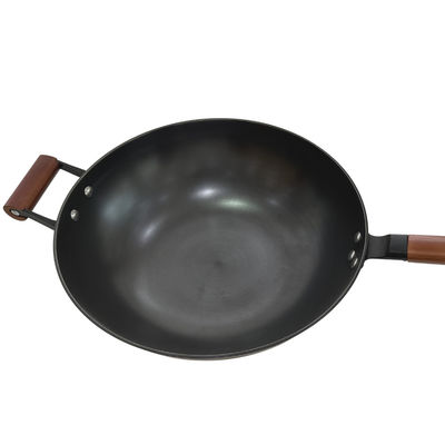 Frigideira chinês do ferro fundido da cozinha da casa de BSCI que cozinha o frigideira chinesa Pan Non Stick 32cm