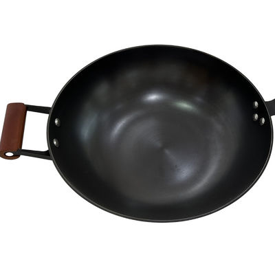 Frigideira chinês do ferro fundido da cozinha da casa de BSCI que cozinha o frigideira chinesa Pan Non Stick 32cm