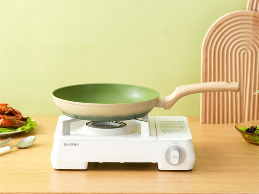 Saudável cozinhando não a frigideira 7Inch da vara com revestimento do titânio
