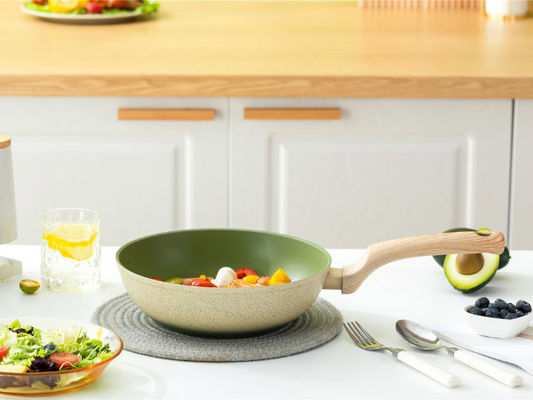 Saudável cozinhando não a frigideira 7Inch da vara com revestimento do titânio