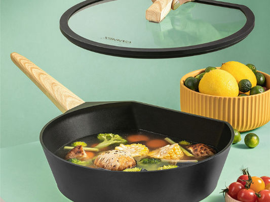 Frigideira 13Inch de Safe Non Stick da máquina de lavar louça com revestimento cerâmico