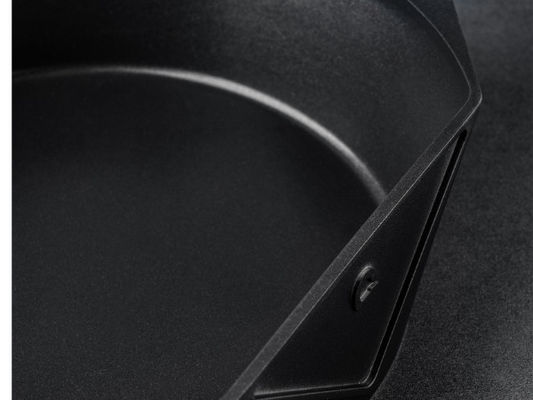 Oven Safe Aluminum Frying Pan 10.25Inch com punho do silicone