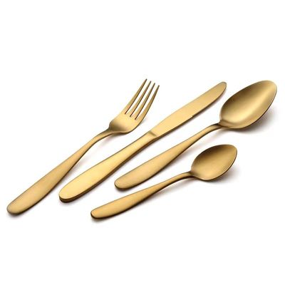 Forquilha de aço inoxidável da faca dos bens 304 e grupo da colher para o uso do restaurante