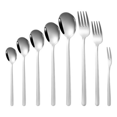 A cutelaria versátil superior ajustou o uso feito sob encomenda de aço inoxidável da cozinha 304