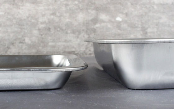 Tela de alimentos de aço inoxidável segura Forno liso polido 60 * 60 * 2cm