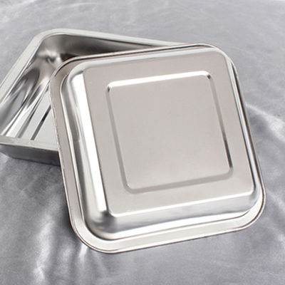 Tela de alimentos de aço inoxidável segura Forno liso polido 60 * 60 * 2cm