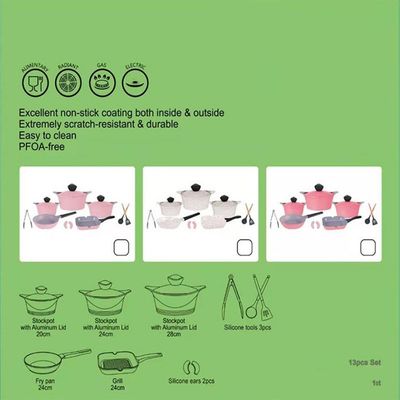 Conjunto de panelas de cozinha diretamente da fábrica