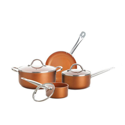 Conjunto de utensílios de cozinha de alta qualidade de alumínio fundido de 11 peças