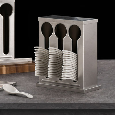 Utensílios de cozinha Esgoto de armazenamento de aço inoxidável para faca de garfo