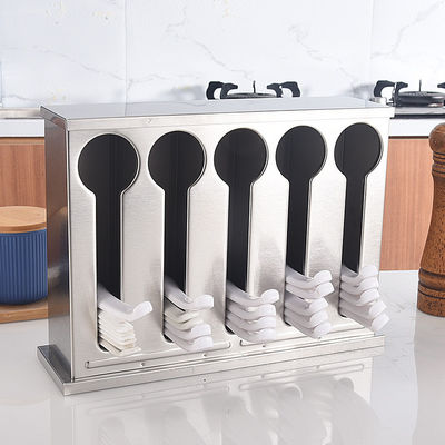 Utensílios de cozinha Esgoto de armazenamento de aço inoxidável para faca de garfo